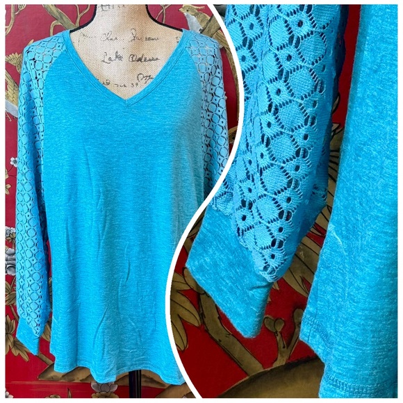 🆕 Women’s V-neck Lace Dressy Top Blouse | #M2 - Picture 5 of 15